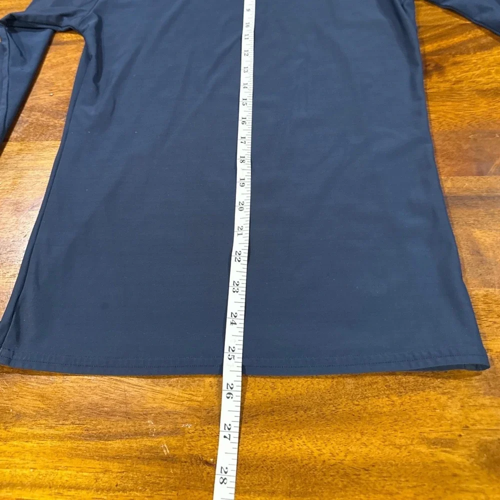 Under Armour Youth Large Blue Long Sleeve Compression Shirt Athlete Sports Teams